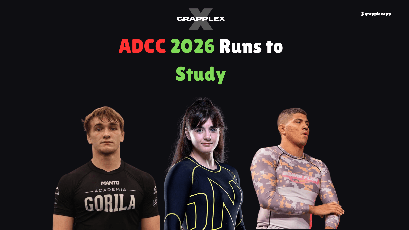 ADCC 2026 Runs to Study